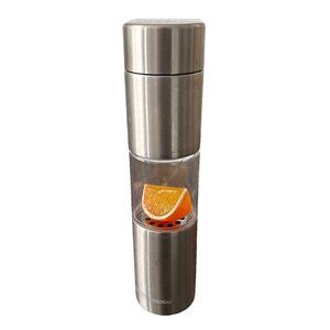 1 9.5”H Asobu Flavor U Stainless Steel  Water Bottle 15 Oz.